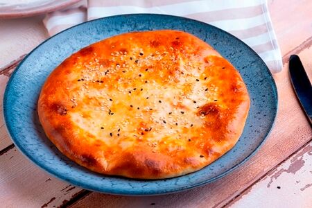 Осетинский пирог с картофелем и сыром сулугуни