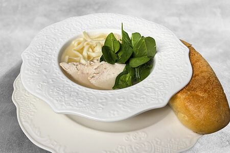 Домашняя куриная лапша