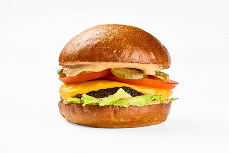 Чизбургер с говяжьей котлетой