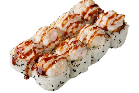 Ролл с гребешком