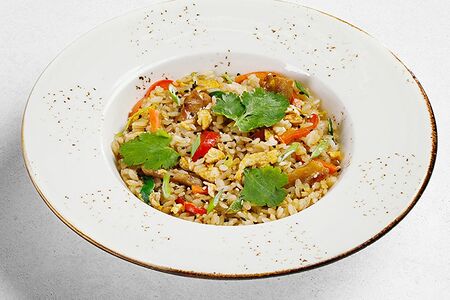 Рис с курицей в соевом соусе 280г