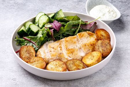 Стейк из куриной грудки