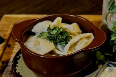 Пельмени ручной лепки 