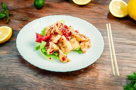 C4 Баклажаны в соусе свит чили