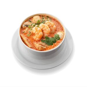 Суп Том ям с креветками