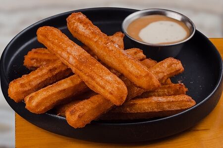 Чуррос с соленой карамелью