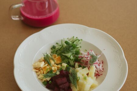 Холодный свекольник