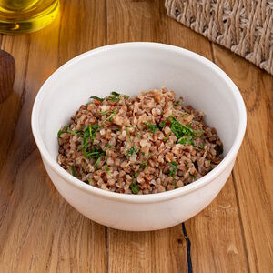 Гречка с молодой капустой