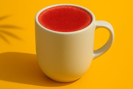 Капучино брусника в шоколаде