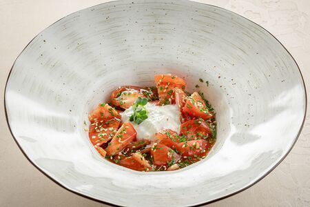 Страчателла с томатам в пряном масле 