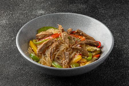 Лапша стеклянная фунчоза с говядиной