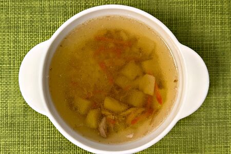 Суп куриный