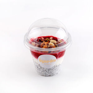 Чиа-пудинг с гранолой