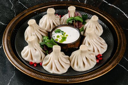 Хинкали с говядиной