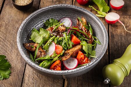 Салат с уткой