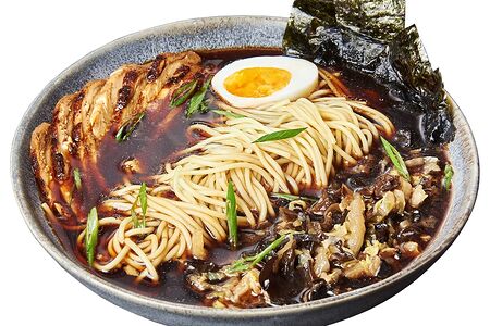 Рамен с курицей