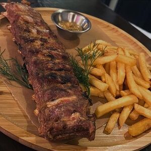 Свиные ребрышки по-баварски