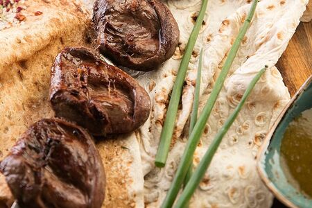 Шашлык из бараньего сердца