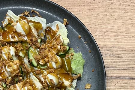 Салат Цыплёнок терияки