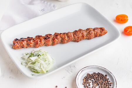 Люля-кебаб из говядины и баранины