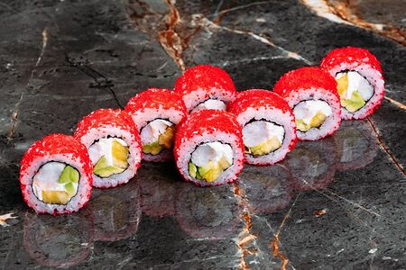 Калифорния креветка манго