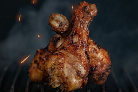 Шашлык из куриной голени