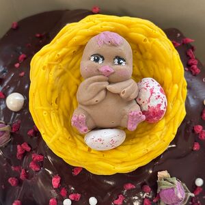 ПП Шоколадный кулич с кусочками молочного шоколада без глютена и сахара