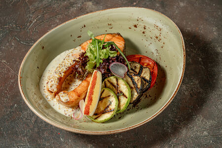 Стейк из кижуча