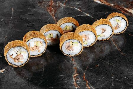 Калифорния сяке темпура