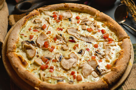 Курица с грибами