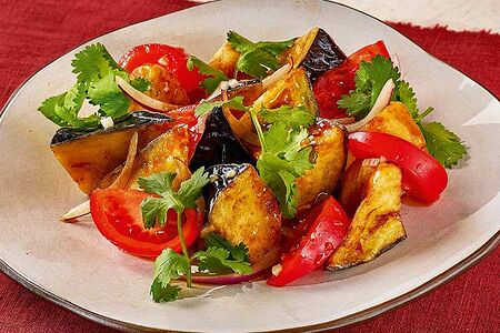 Баклажаны и томаты