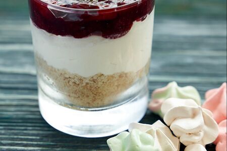 Чизкейк с вишней