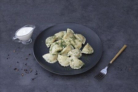 Вареники с картофелем и грибами, 10 шт