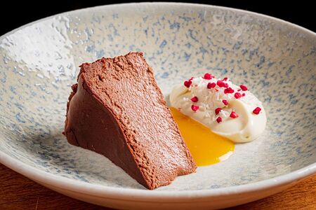 Баскский шоколадный чизкейк