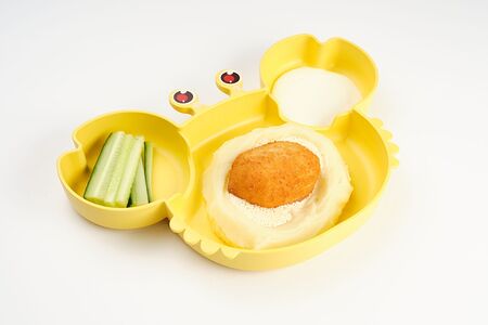 Куриная котлетка с картофельным пюре