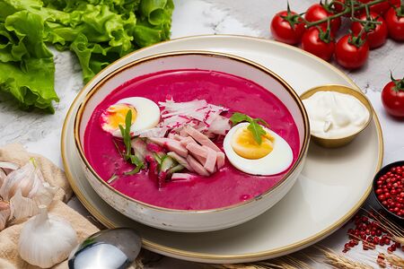 Холодник с ветчиной