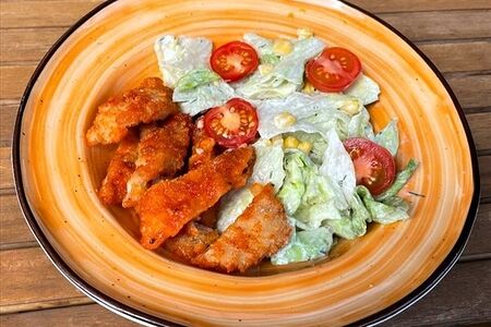 Салат с курицей
