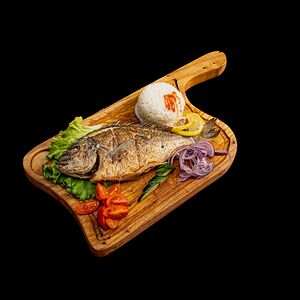 Дорадо с рисом