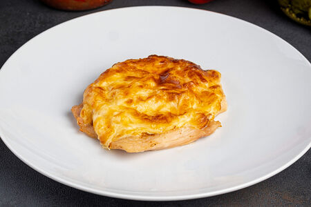 Свинина с грибами под сырной шапкой