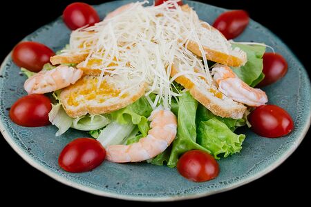 Цезарь с креветками