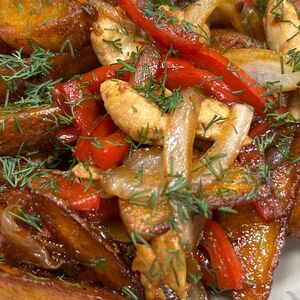 Жаркое с курицей