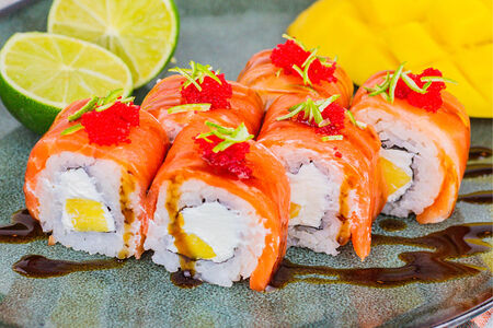 Ролл Филадельфия Манго-лайм