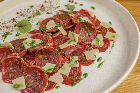 Карпаччо из мраморной говядины