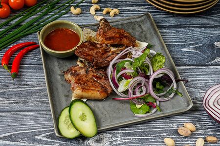 Шашлык из бараньей спинки