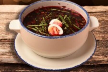 Свекольник со свежим огурцом 