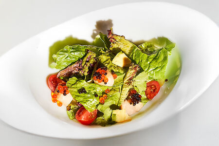 Салат с морепродуктами