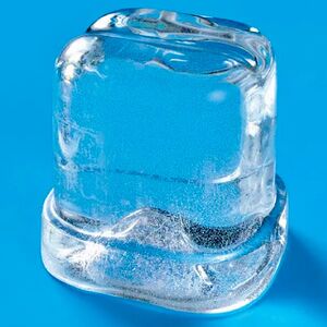 Пищевой лёд для охлаждения напитков
