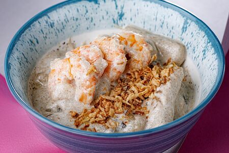 Токпокки с креветкой 