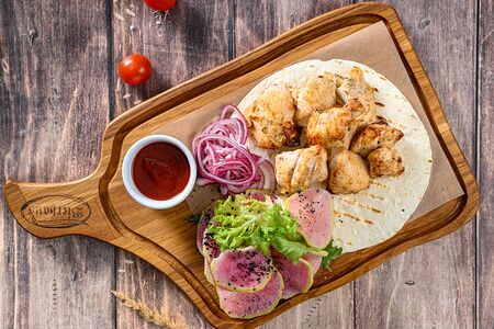 Шашлык из куриного филе