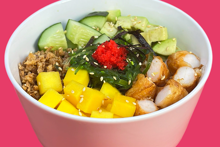 Поке с креветками